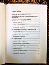 Table of contents of the book Beliefs and Practices of the Ahl Al-Sunnah Wa'l Jama'ah